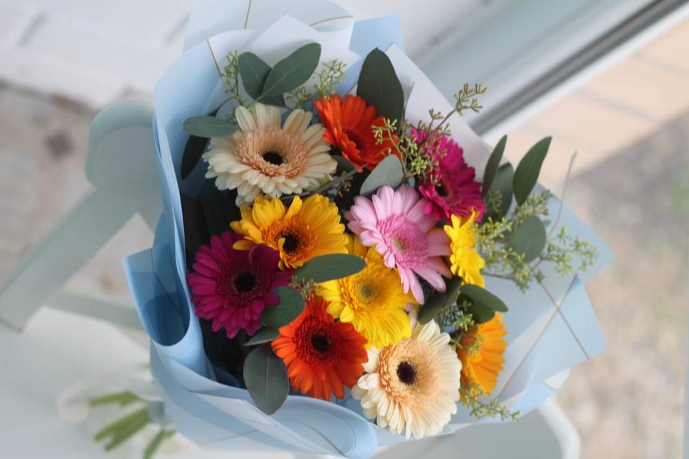 Букет цветов из: Герберы в Волховце 