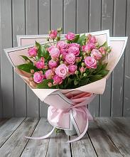 Букет Розовый кустик #REPLACE_PRED# Волховце 