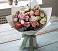 Букет цветов из: Розы, Лизиантусы и Гвоздики в Волховце 