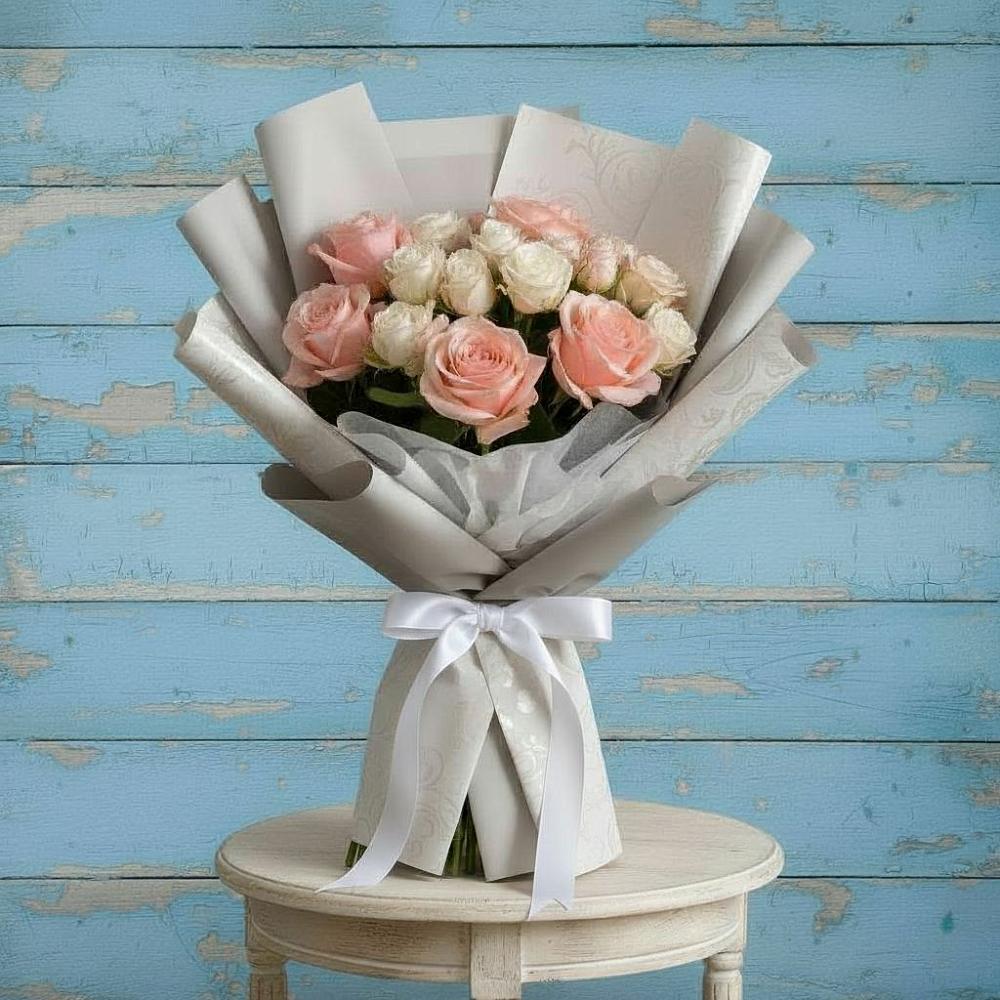 Букет цветов из: Розы в Волховце 