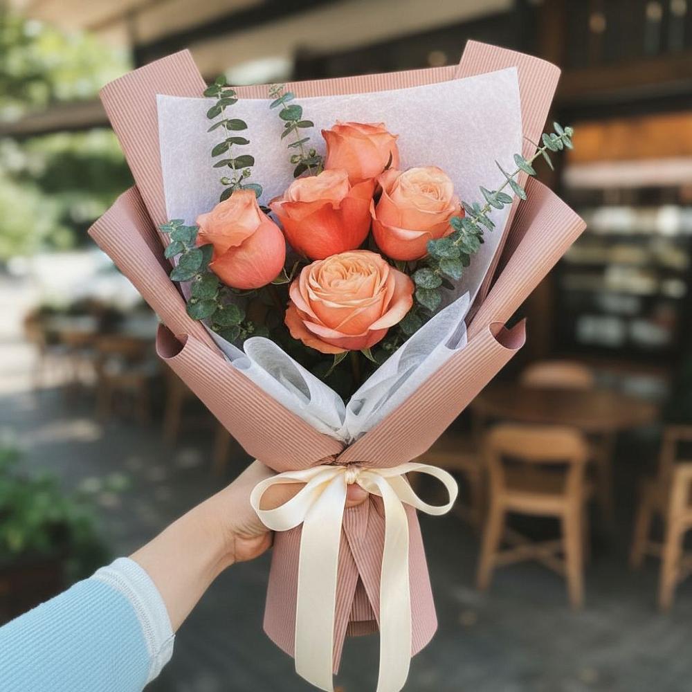 Букет цветов из: Розы в Волховце 