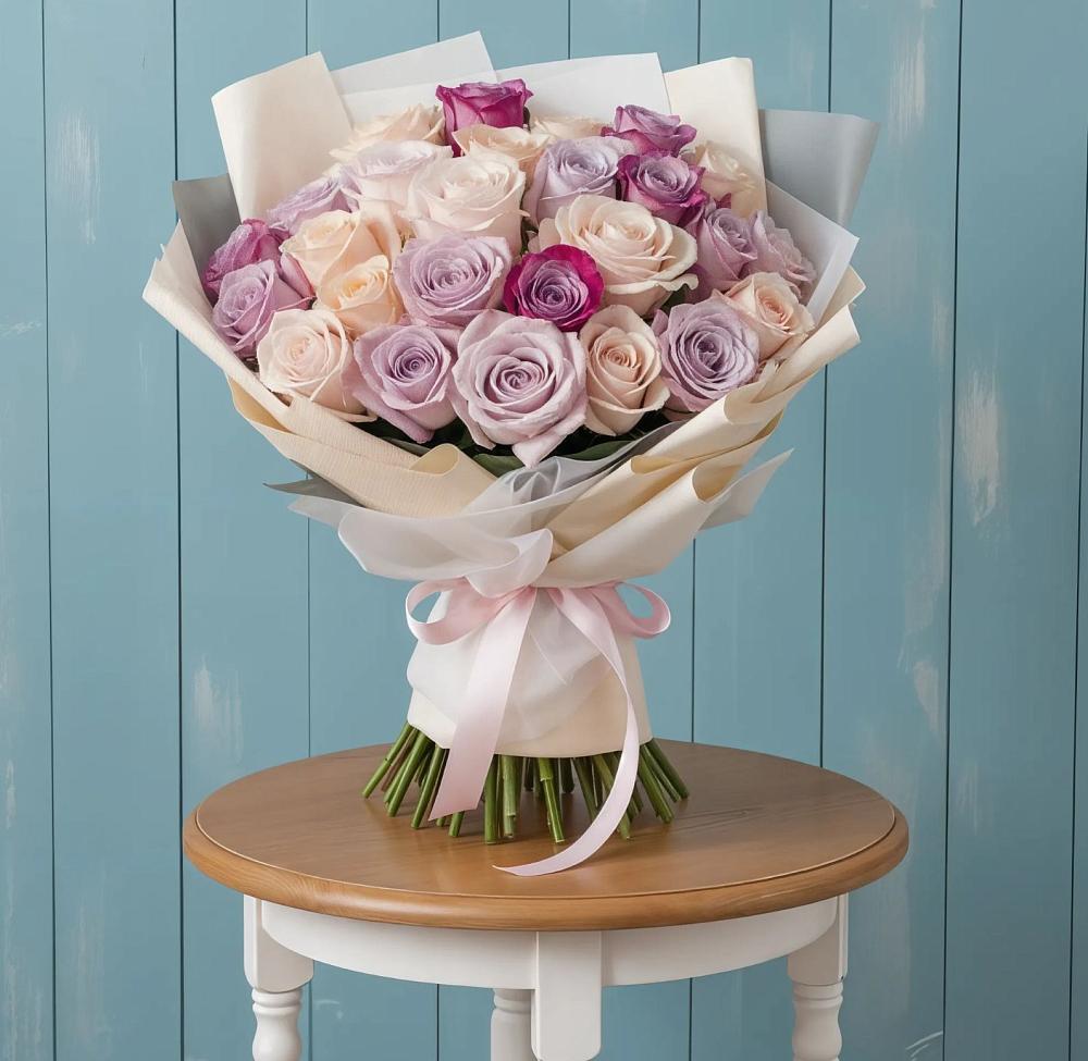 Букет цветов из: Розы в Волховце 