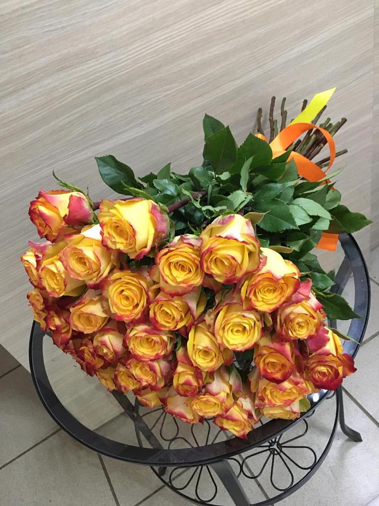 Букет Желтые розы в Волховце 