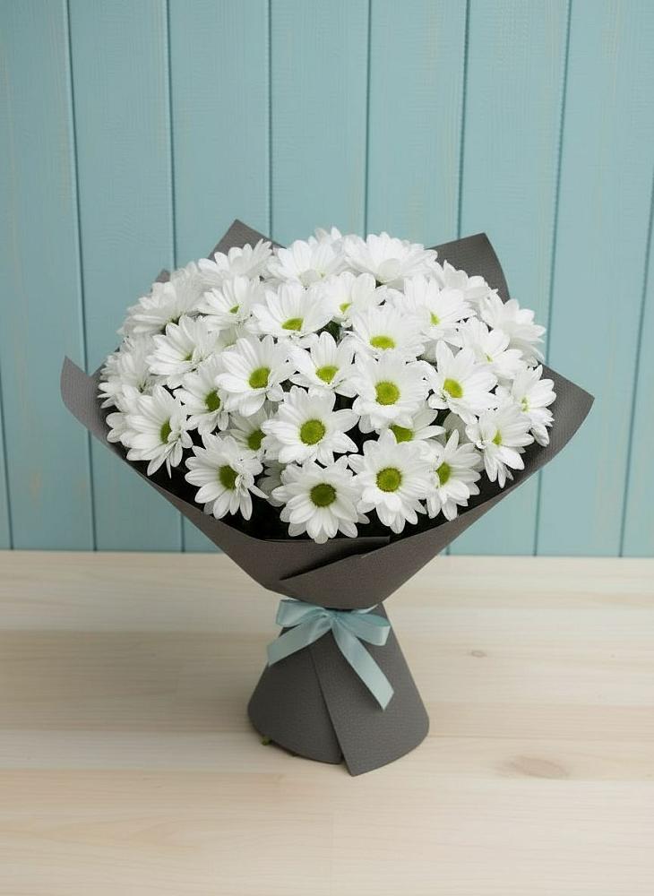 Букет цветов из: Хризантемы в Волховце 