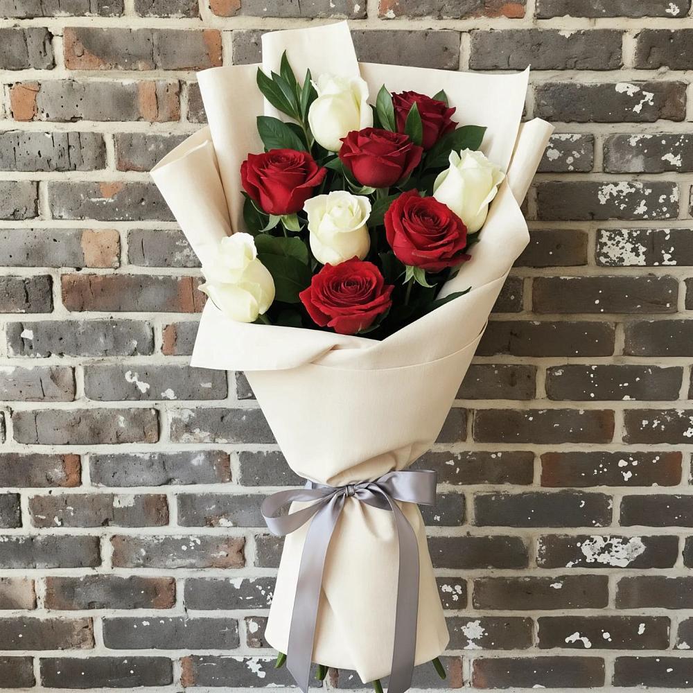 Букет цветов из: Розы в Волховце 