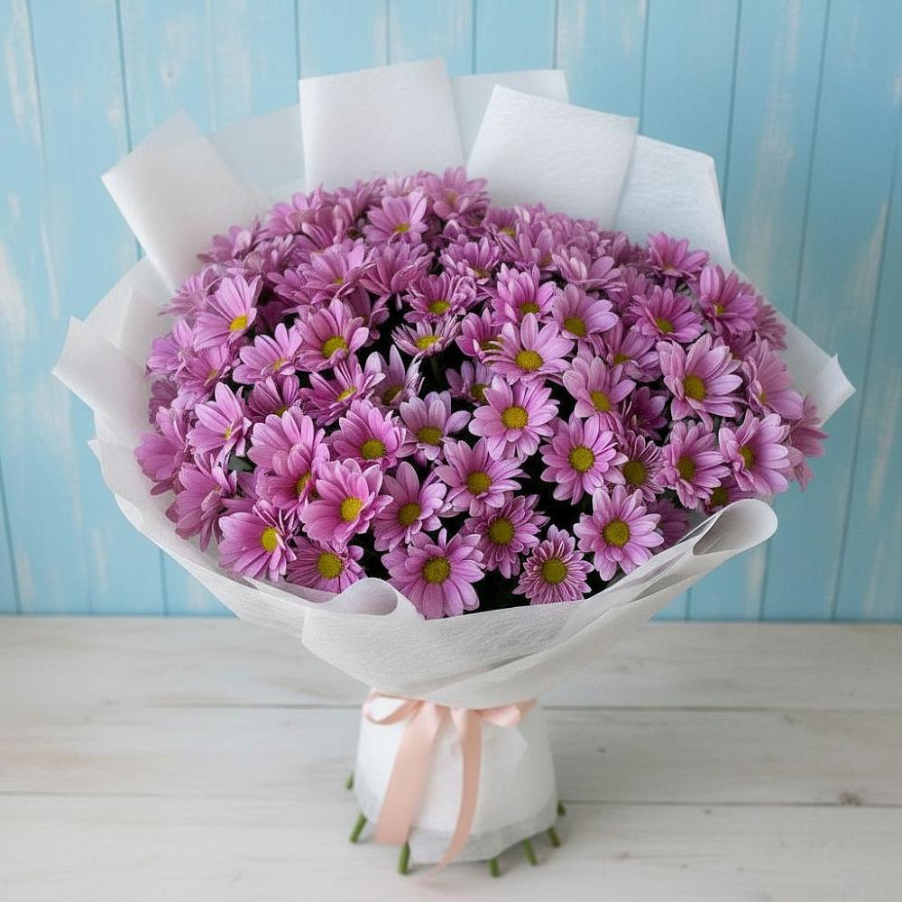 Букет цветов из: Хризантемы в Волховце 