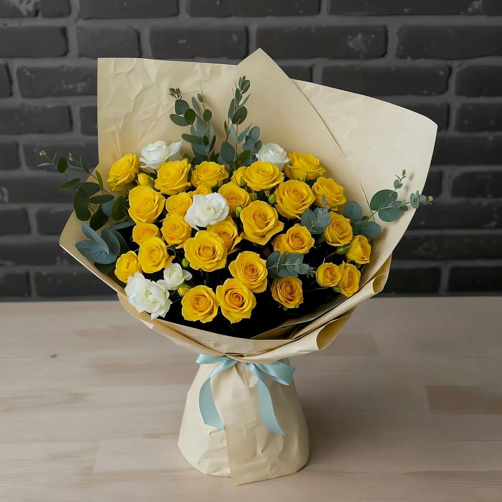 Букет цветов из: Розы в Волховце 